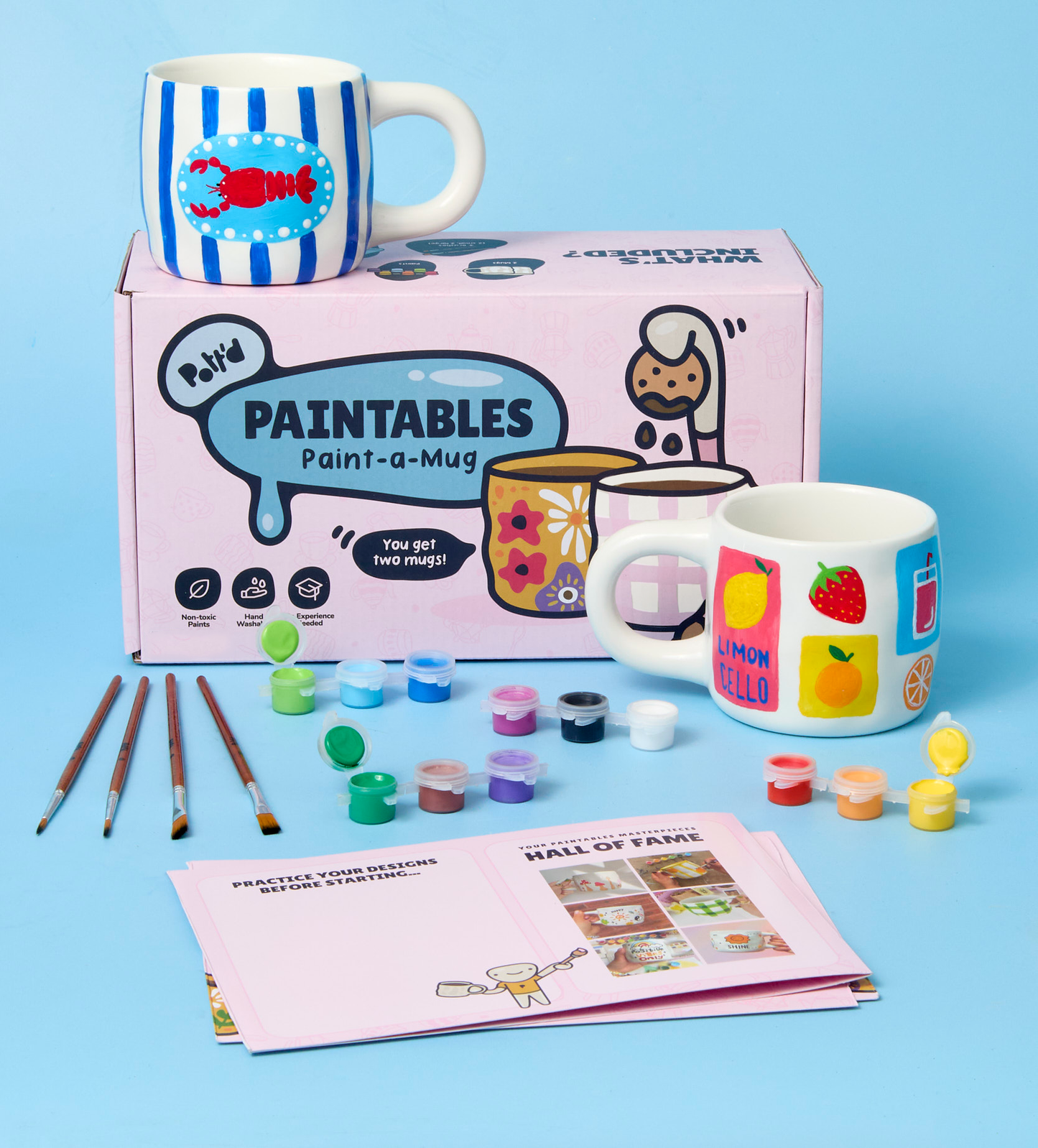 Paint-a-Mug x2