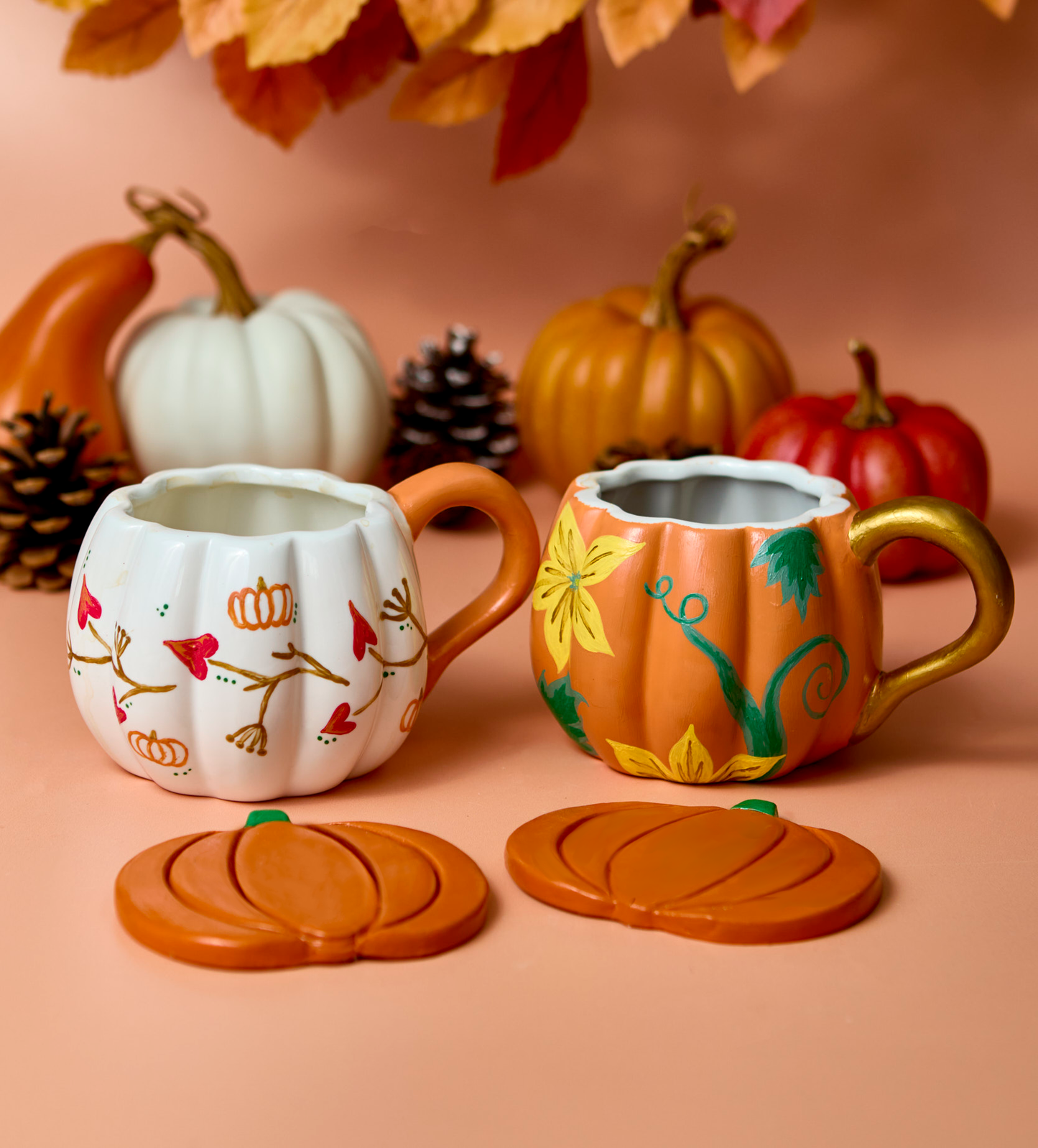 Pumpkin Coaster Clay Kit