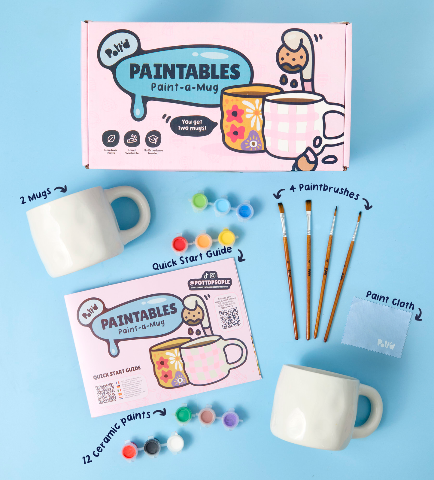 Paint-a-Mug x2