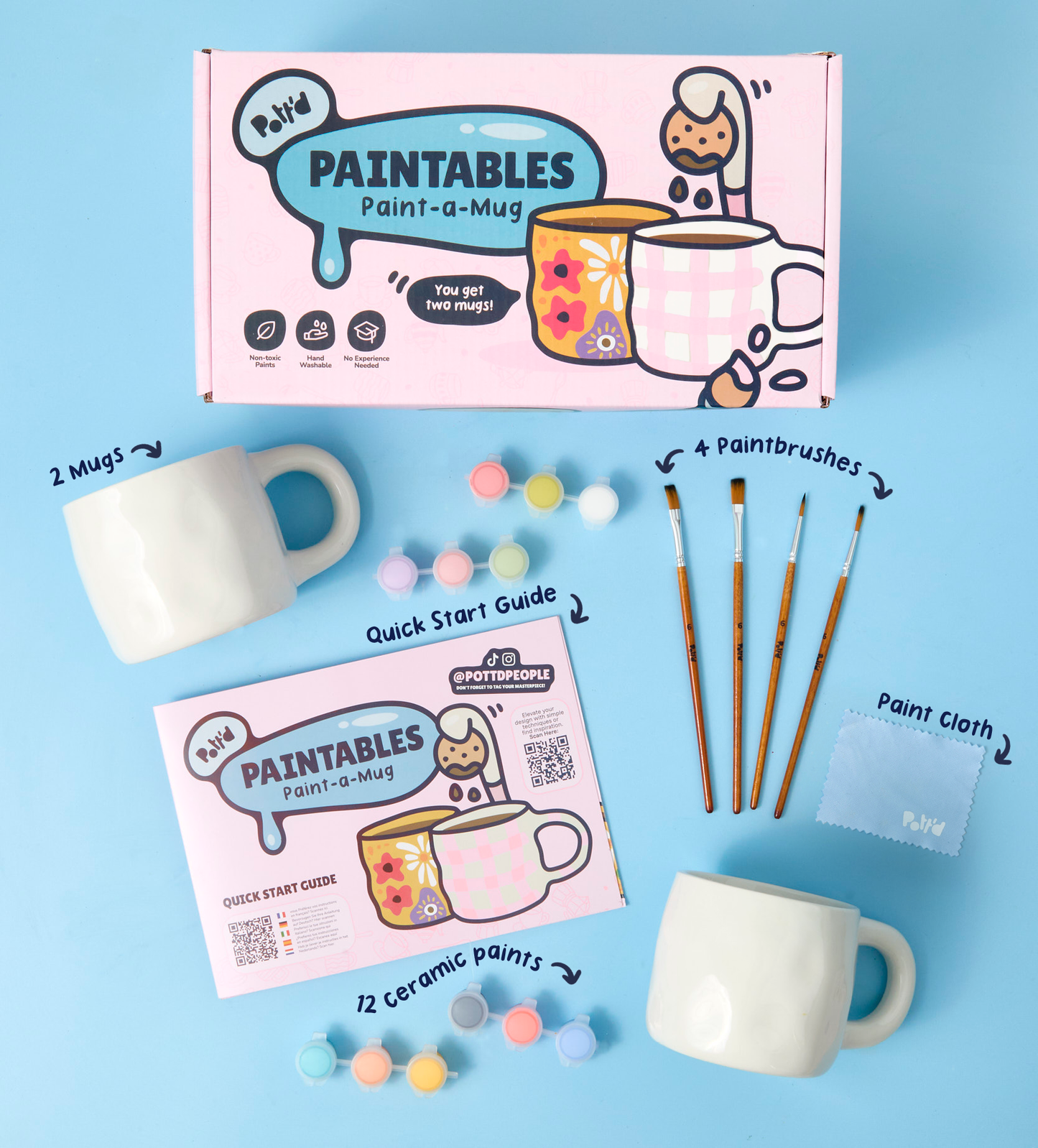 Paint-a-Mug x2