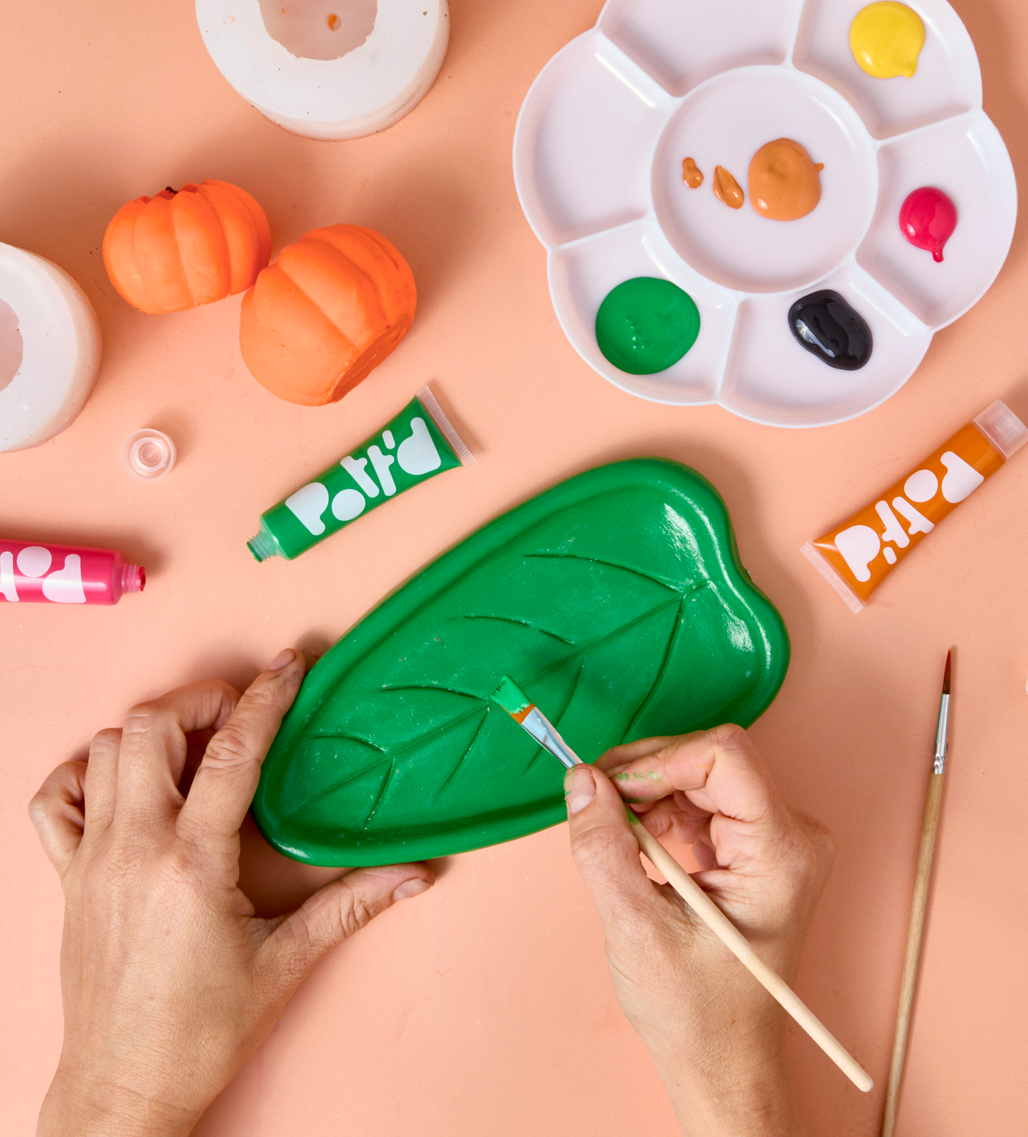 Pumpkin Creative Candle & Clay Kit