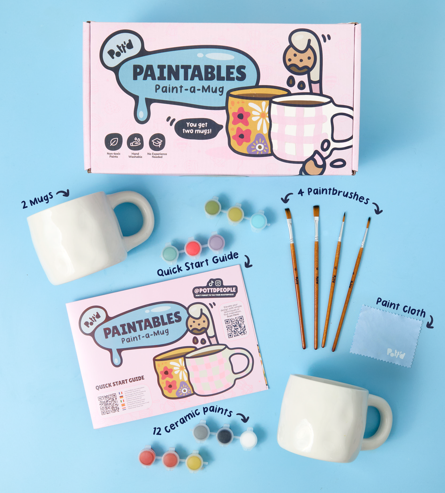 Paint-a-Mug x2