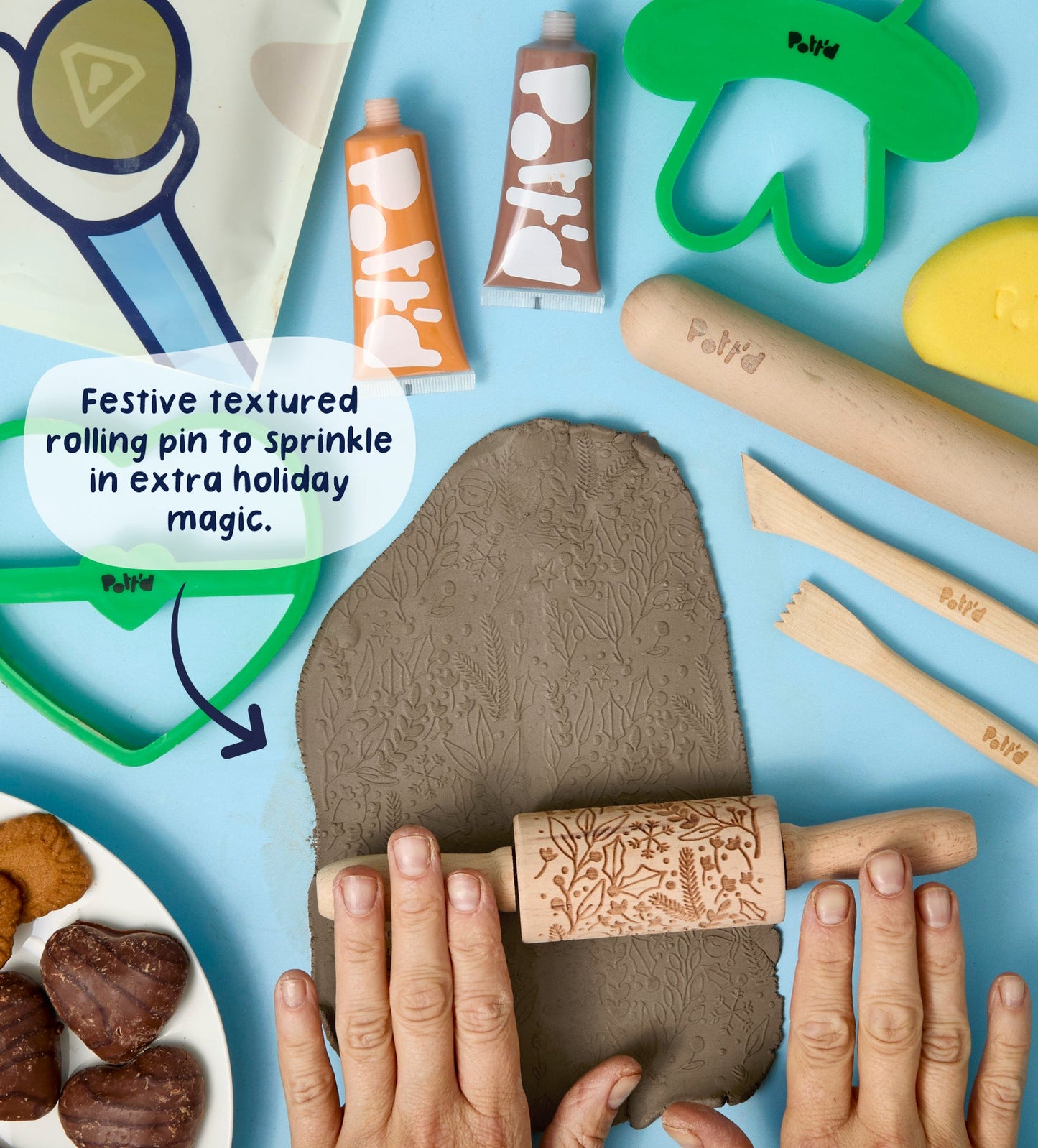 Christmas Cookie Coaster Kit Bundle