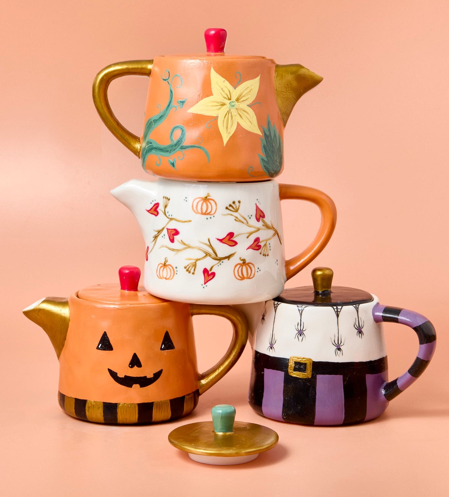 Spooky Sips: Halloween Paint-a-Tea Pot