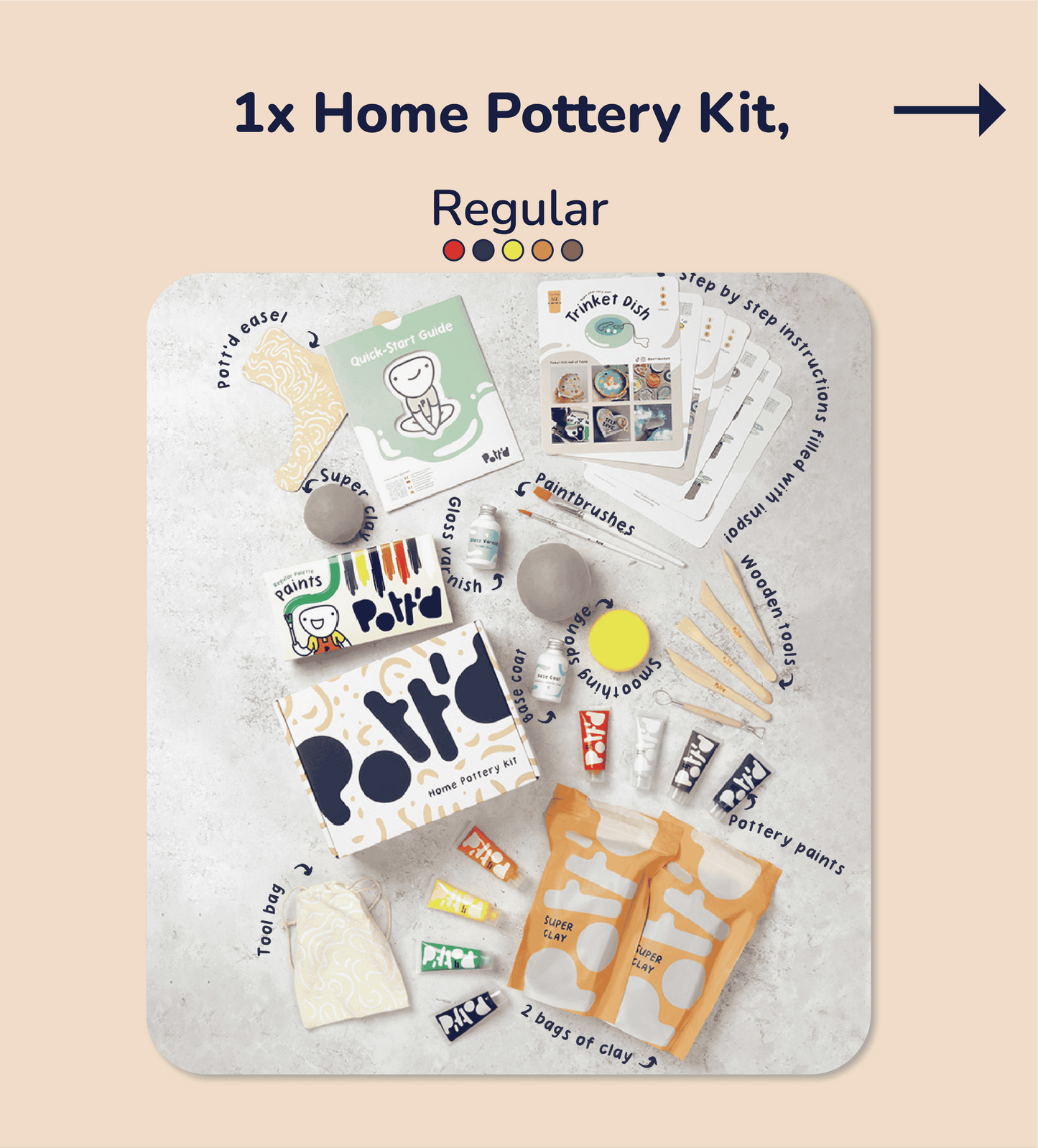 Deluxe Home Pottery Kit