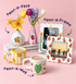 Paintables Trio: Mug, Frame & Vase