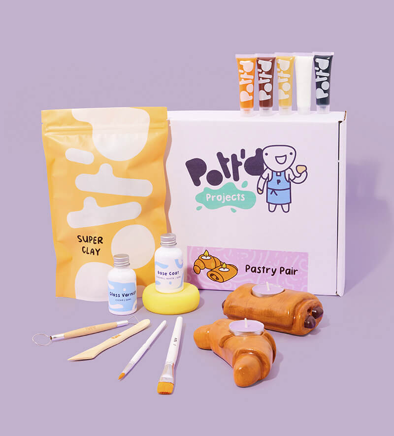 Mini Pottery Kits