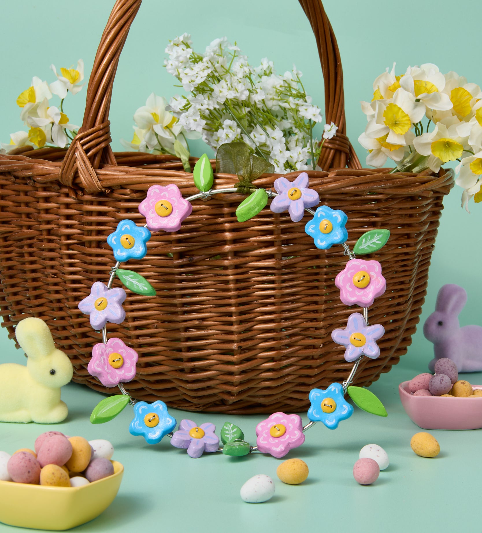 Blossom Burst Wreath Craft Your Own Floral Wreath