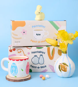 Easter Craft Duo: Mug & Vase Bundle