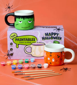 Halloween Paint-a-Mug x2
