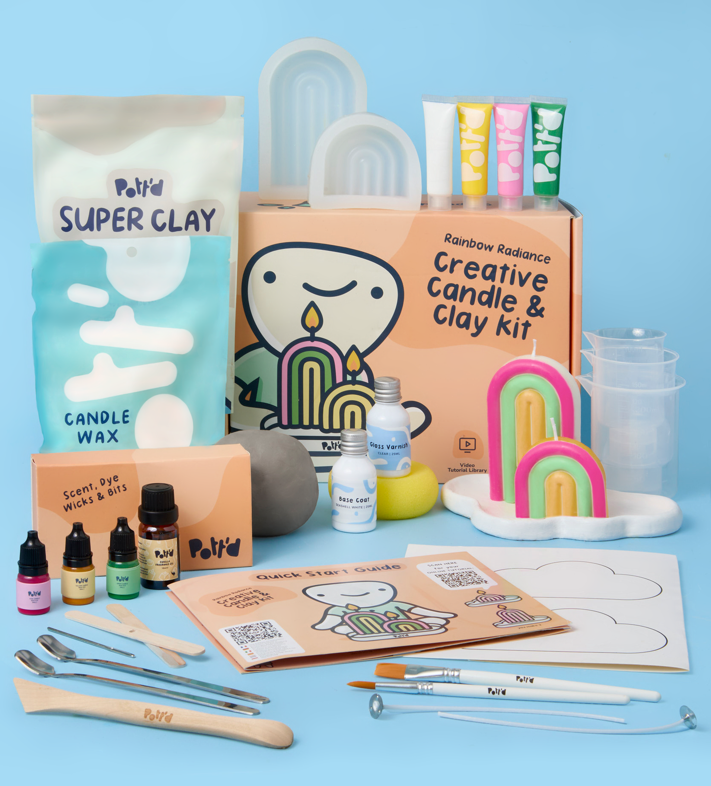 Creative Candle & Clay Kit