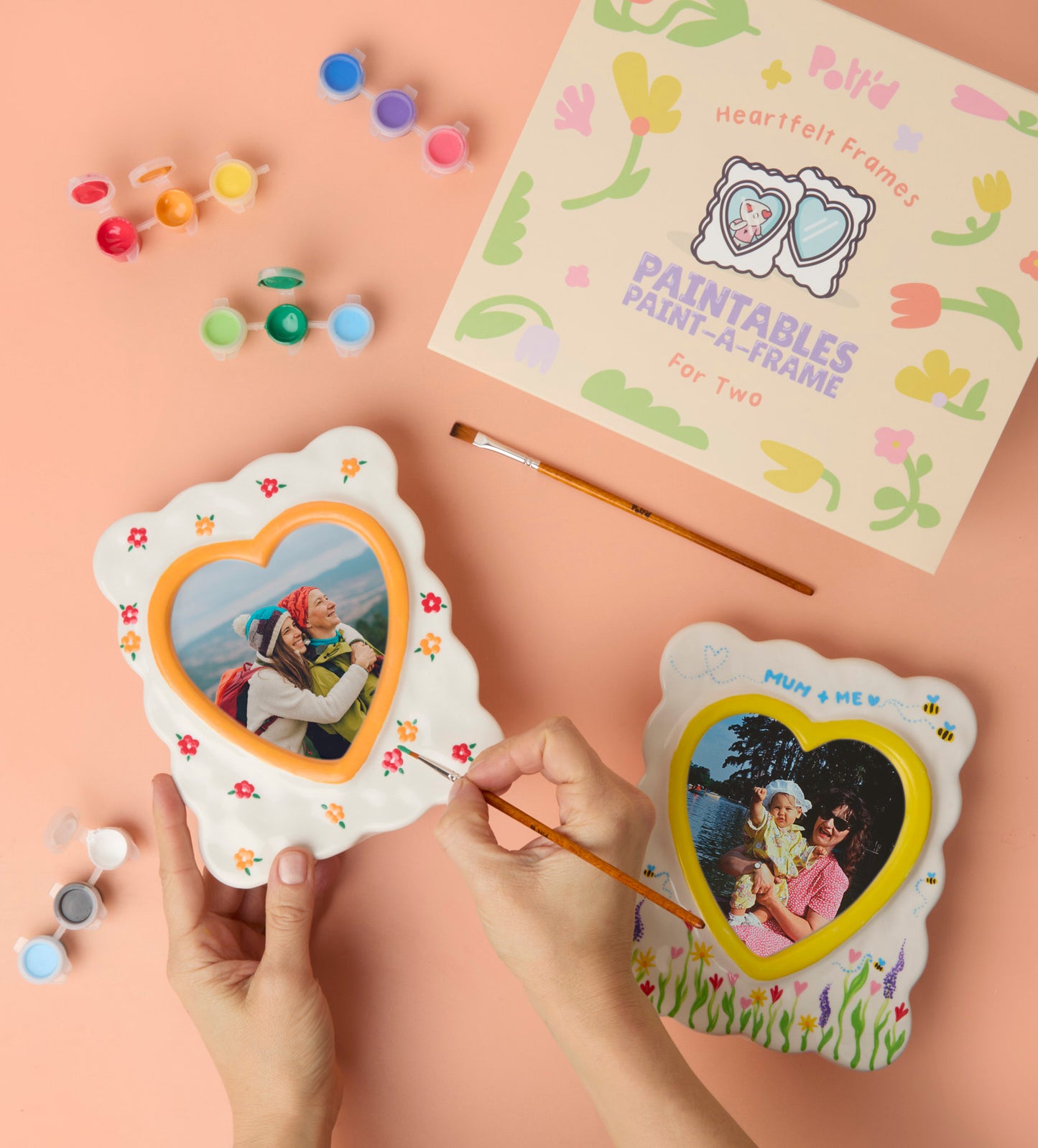 Handmade Moments: Clay Candles & Frame Painting Bundle