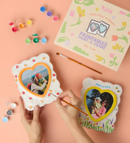 Handmade Moments: Clay Candles & Frame Painting Bundle