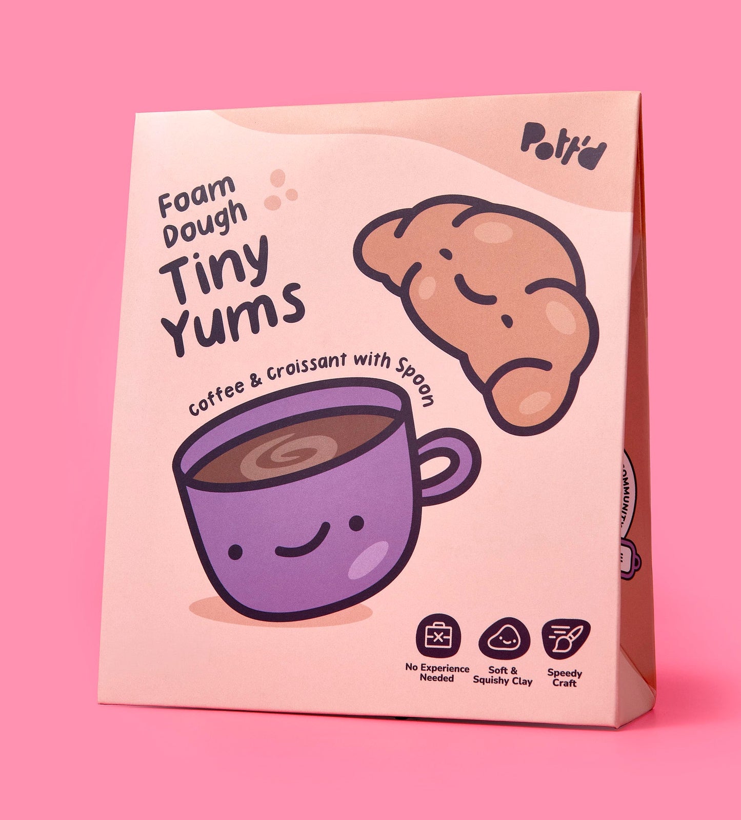 Tiny Yums: Coffee & Croissant