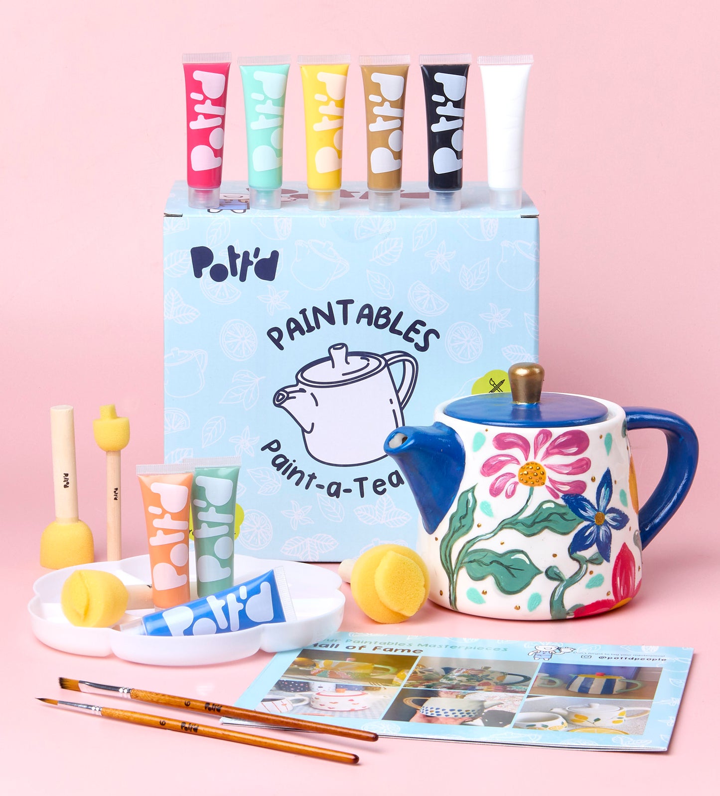 Biscuit Coaster & Teapot Bundle