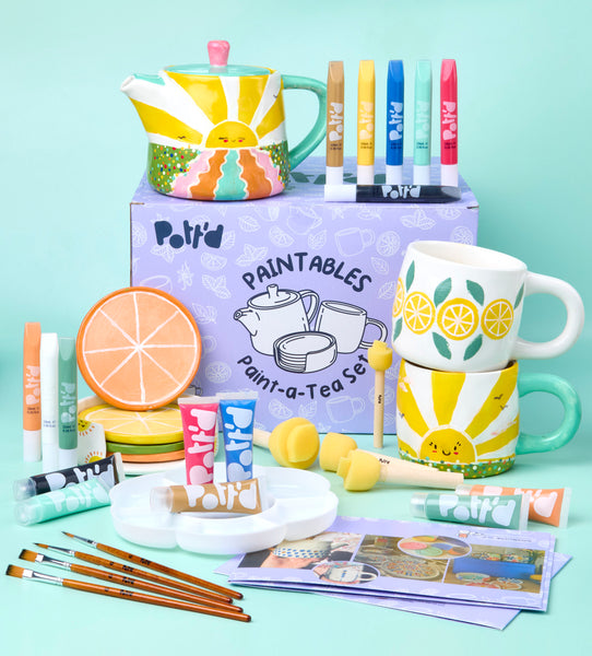 Paint-a-Tea Set