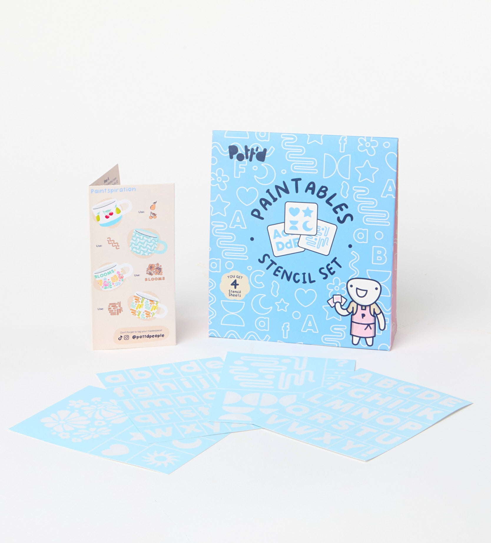 Paintables Stencil Kit