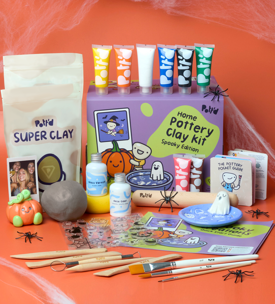 Home Pottery Kit: Halloween Edition