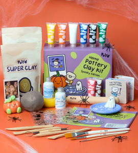 Home Pottery Kit: Halloween Edition