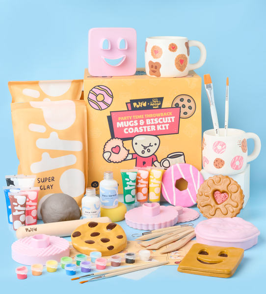 Party Time Throwback: Biscuit Coaster Kit