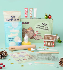 Gingerbread House Candle