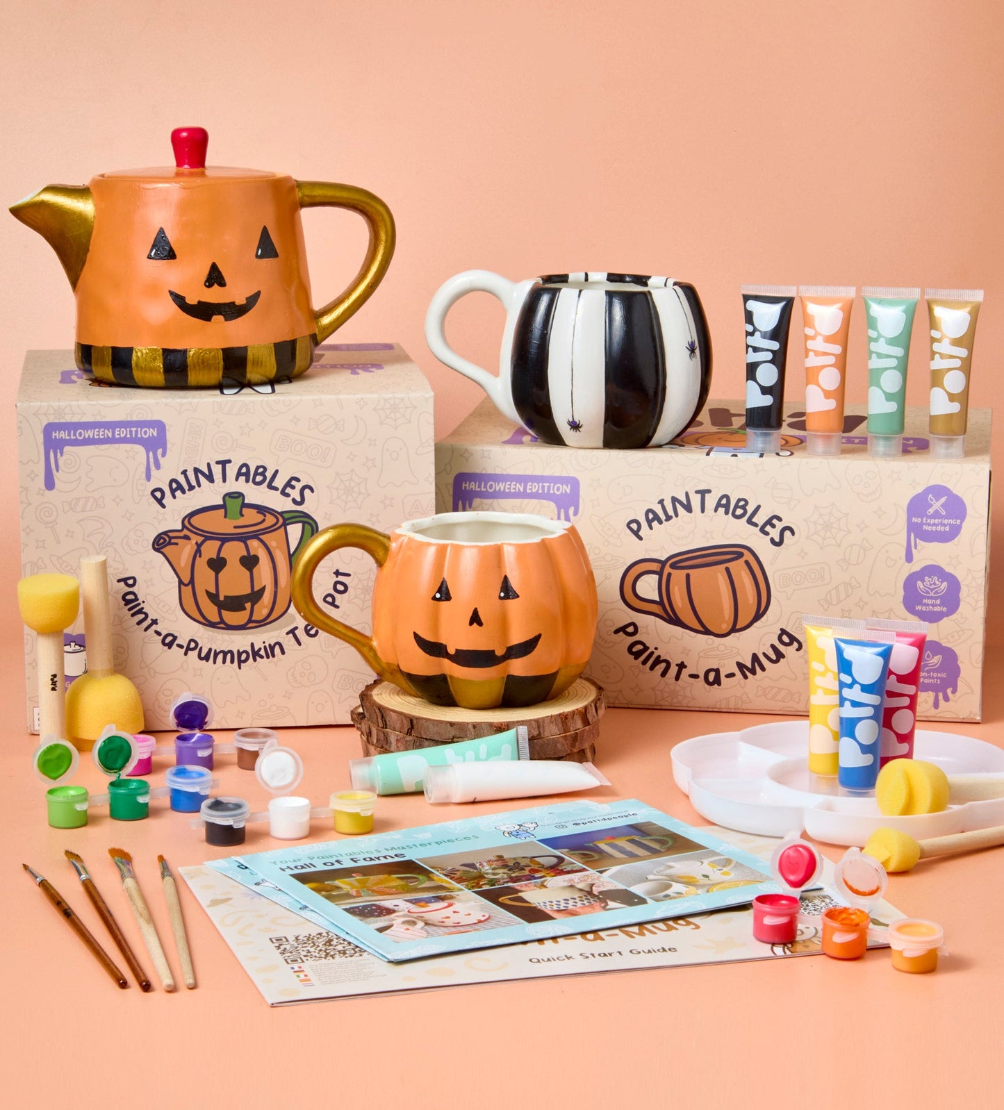 Spooky Sips: Halloween Paint-a-Tea Pot