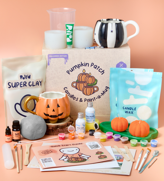 Pumpkin Patch: Candles and Mug Set