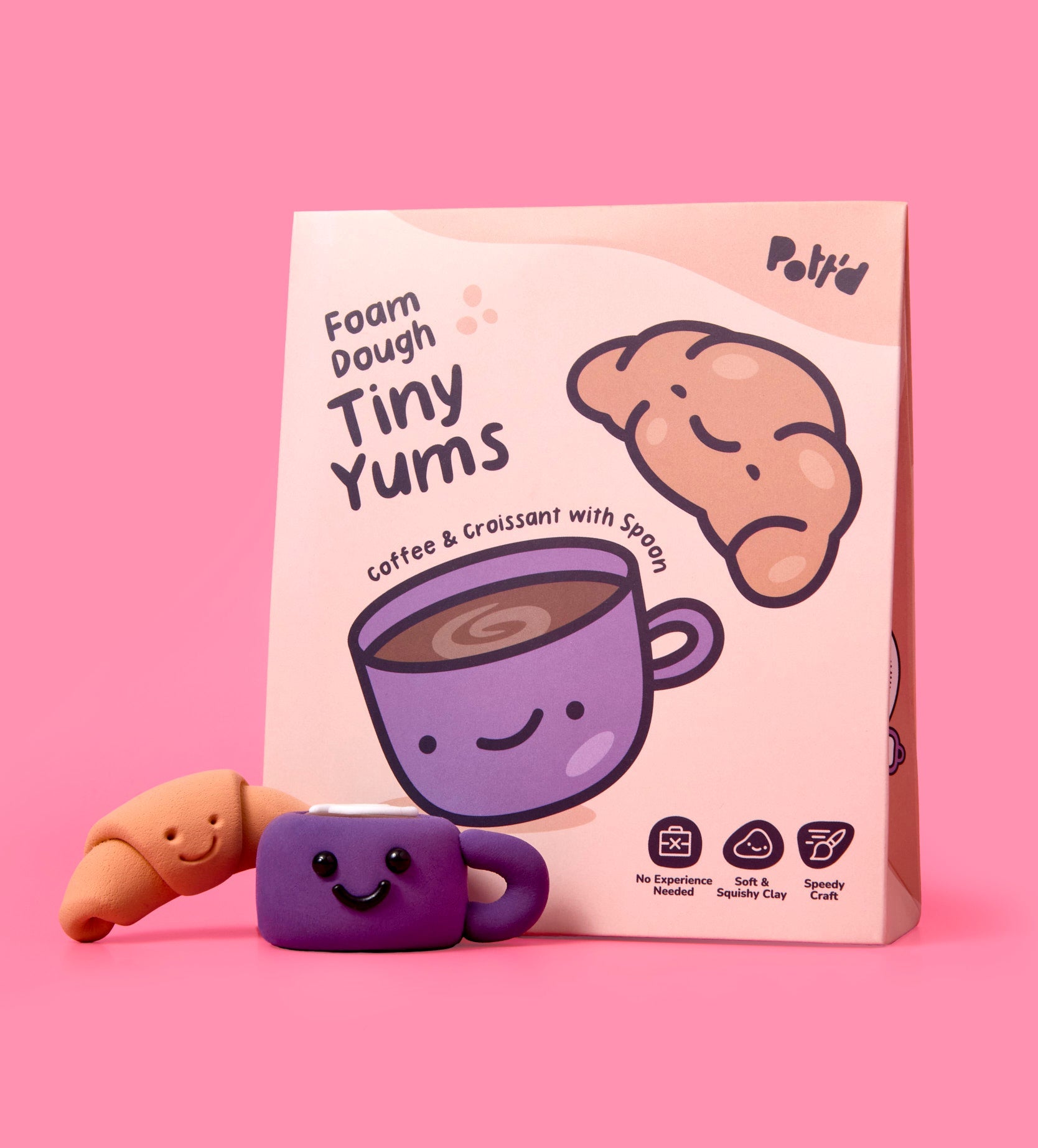 Tiny Yums Coffee & Croissant