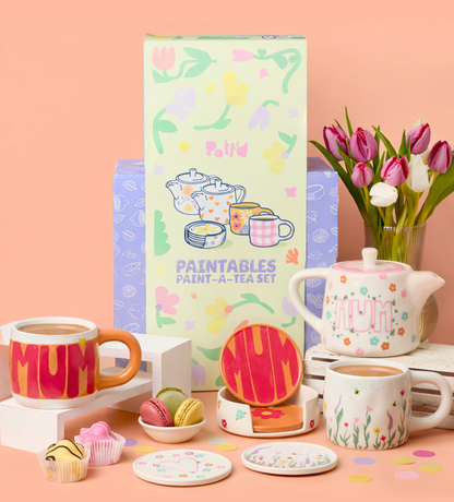 Paint & Pour Tea Party