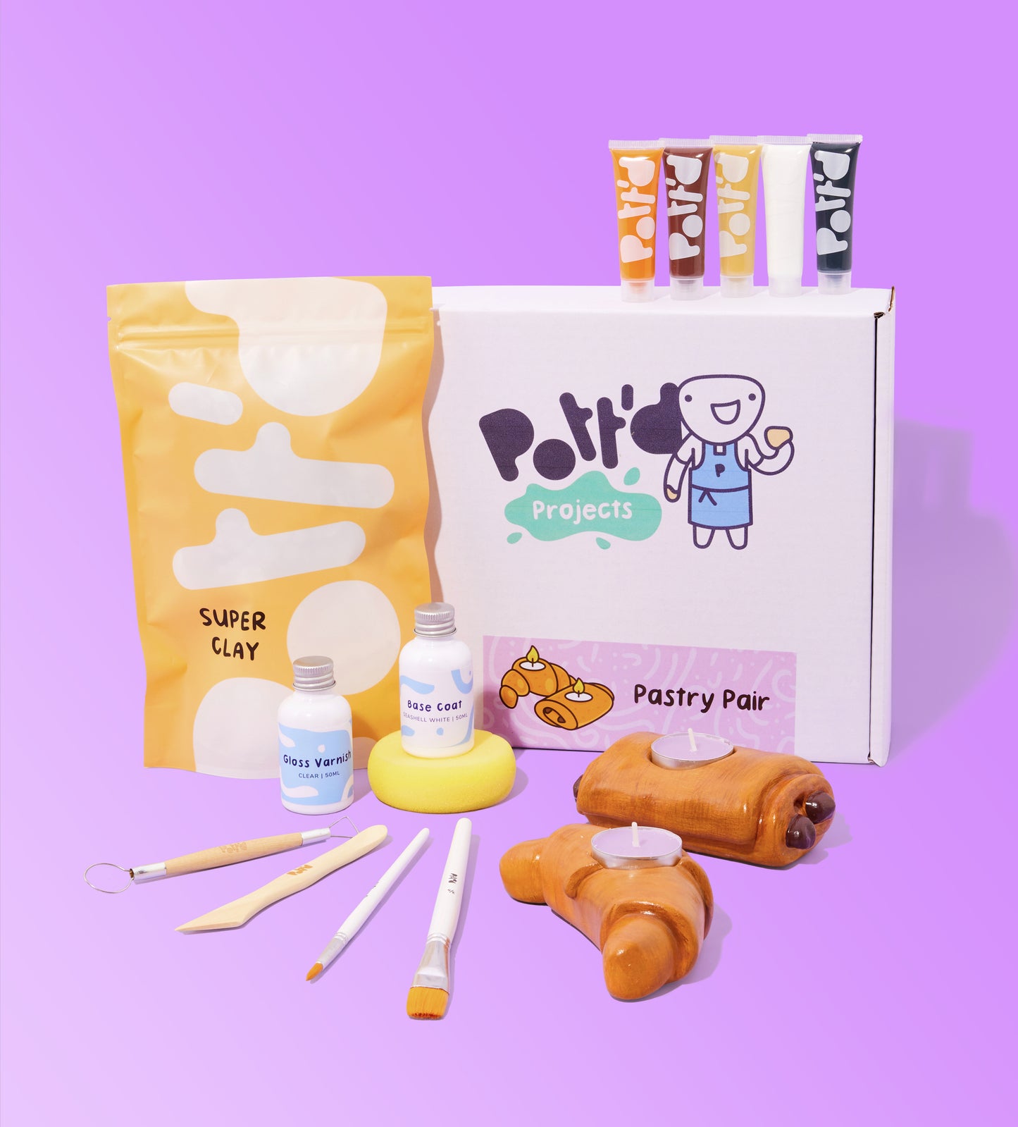 Mini Pottery Kits