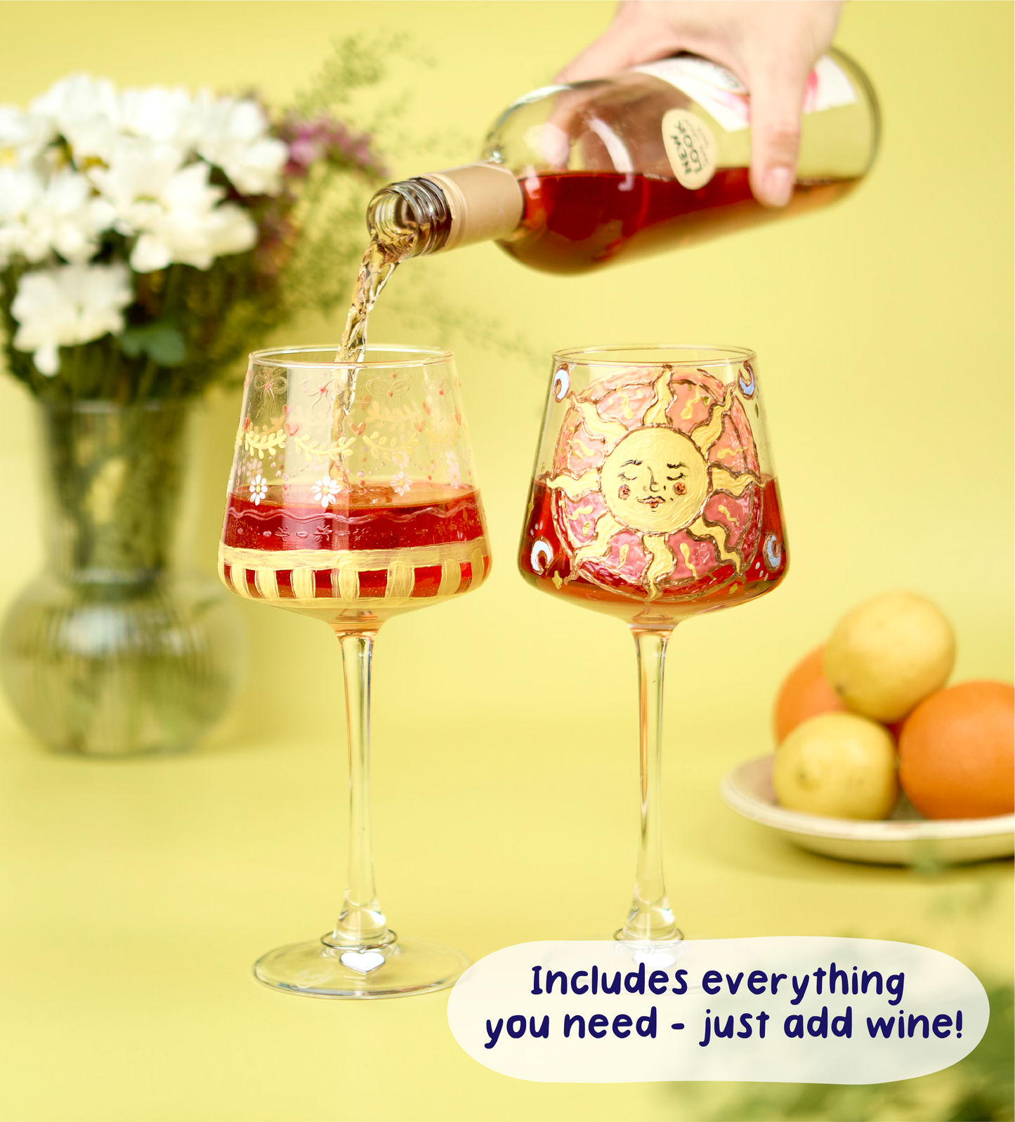 Paint-a-Wine Glass