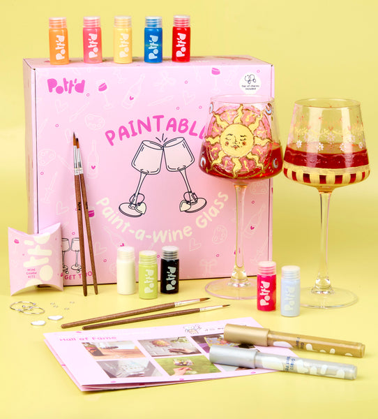 Paint-a-Wine Glass