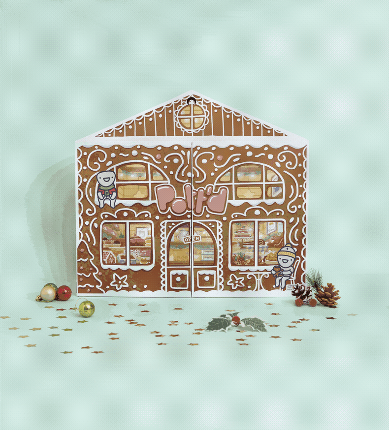 Gingerbread Bundle: Advent Calendar & Gingerbread Mugs
