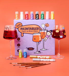 Halloween Wine Glass Painting Kit