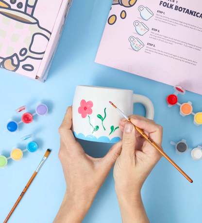 Mugs & Wine Glass Painting Bundle