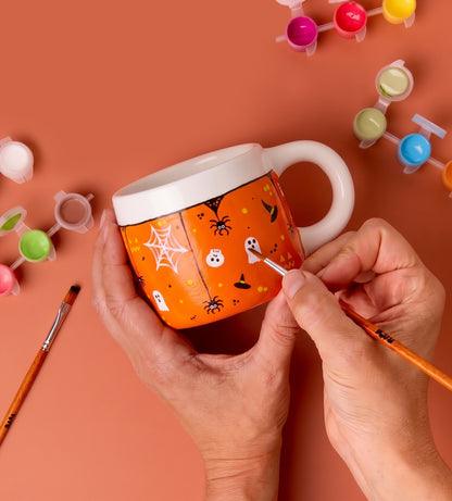 Halloween Paint-a-Mug x2