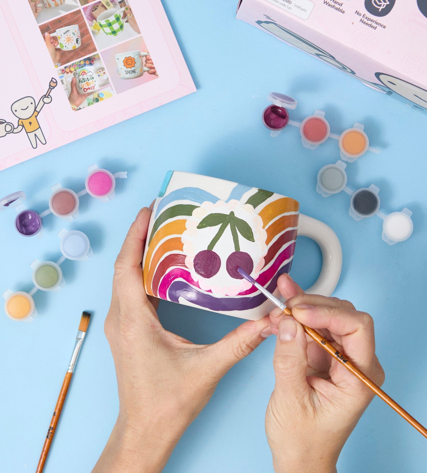 Paintables Mug, Vase & Breakfast Set Bundle