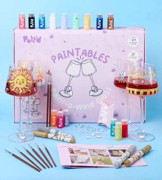 Paint-a-Wine Glass