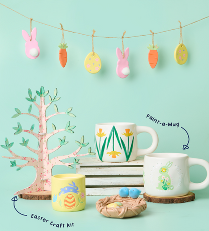 Creative Bunny Workshop: Easter Crafts & Mugs Bundle
