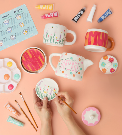 Paint & Pour Tea Party