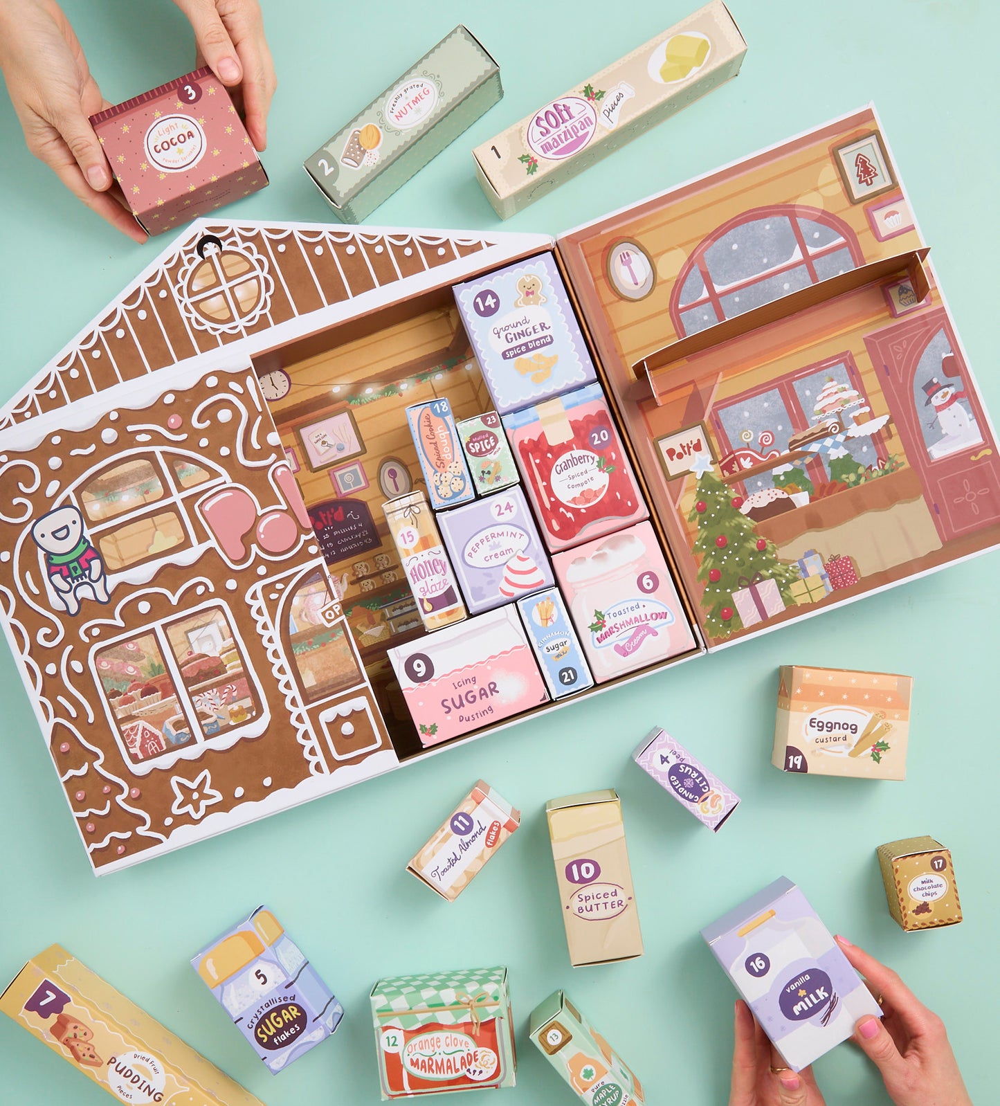 Gingerbread Bakery: 2026 Advent Calendar