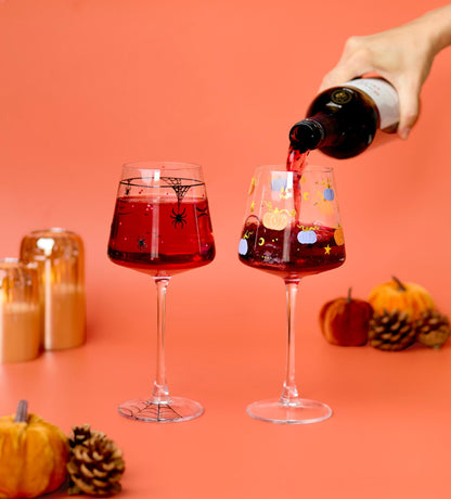 Halloween Wine Glass Painting Kit