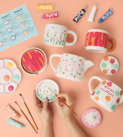 Paint & Pour Tea Party