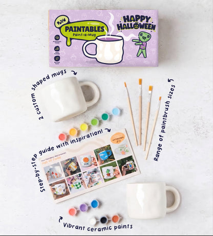Halloween Paint-a-Mug x2