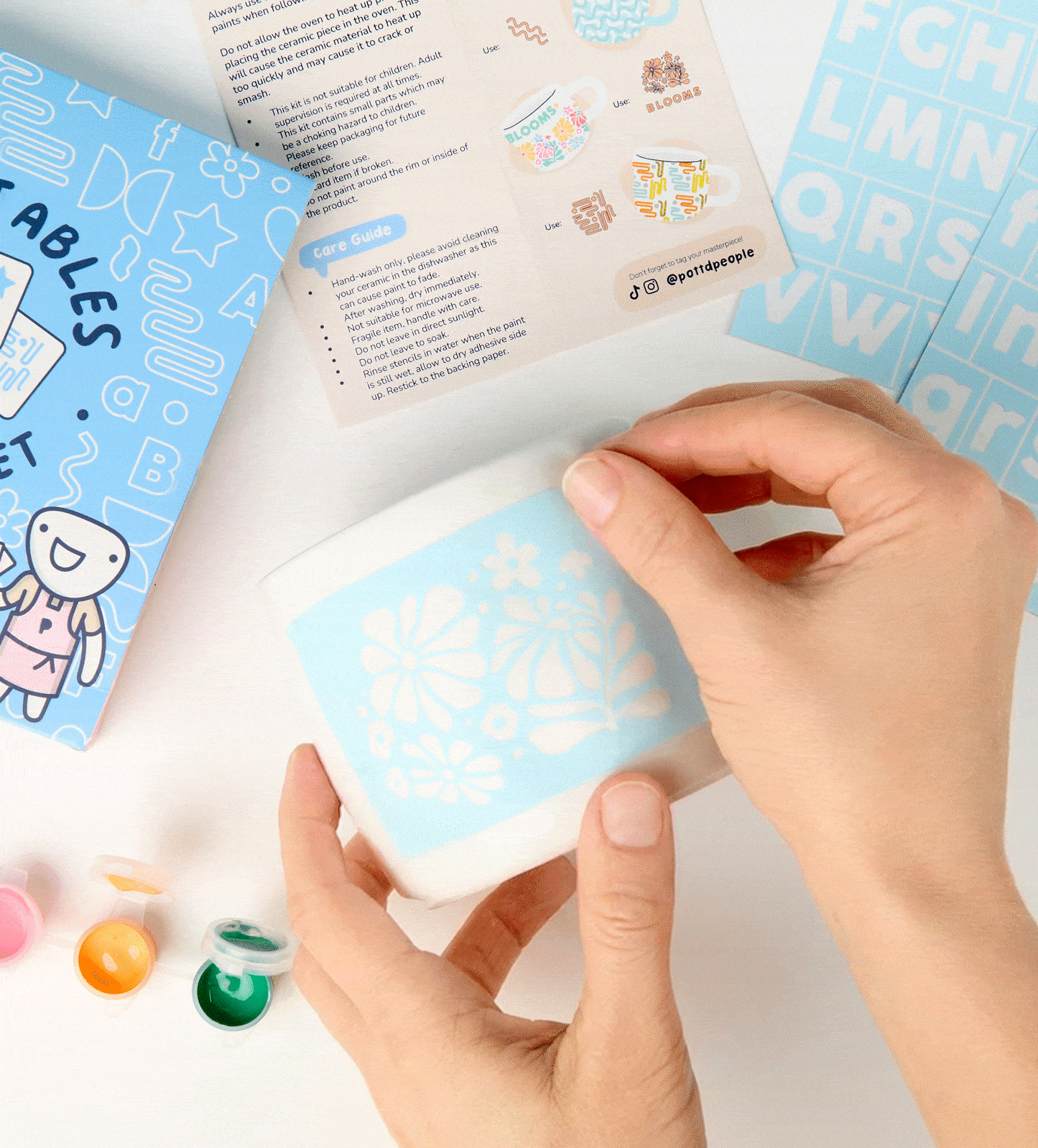 Paintables Stencil Kit