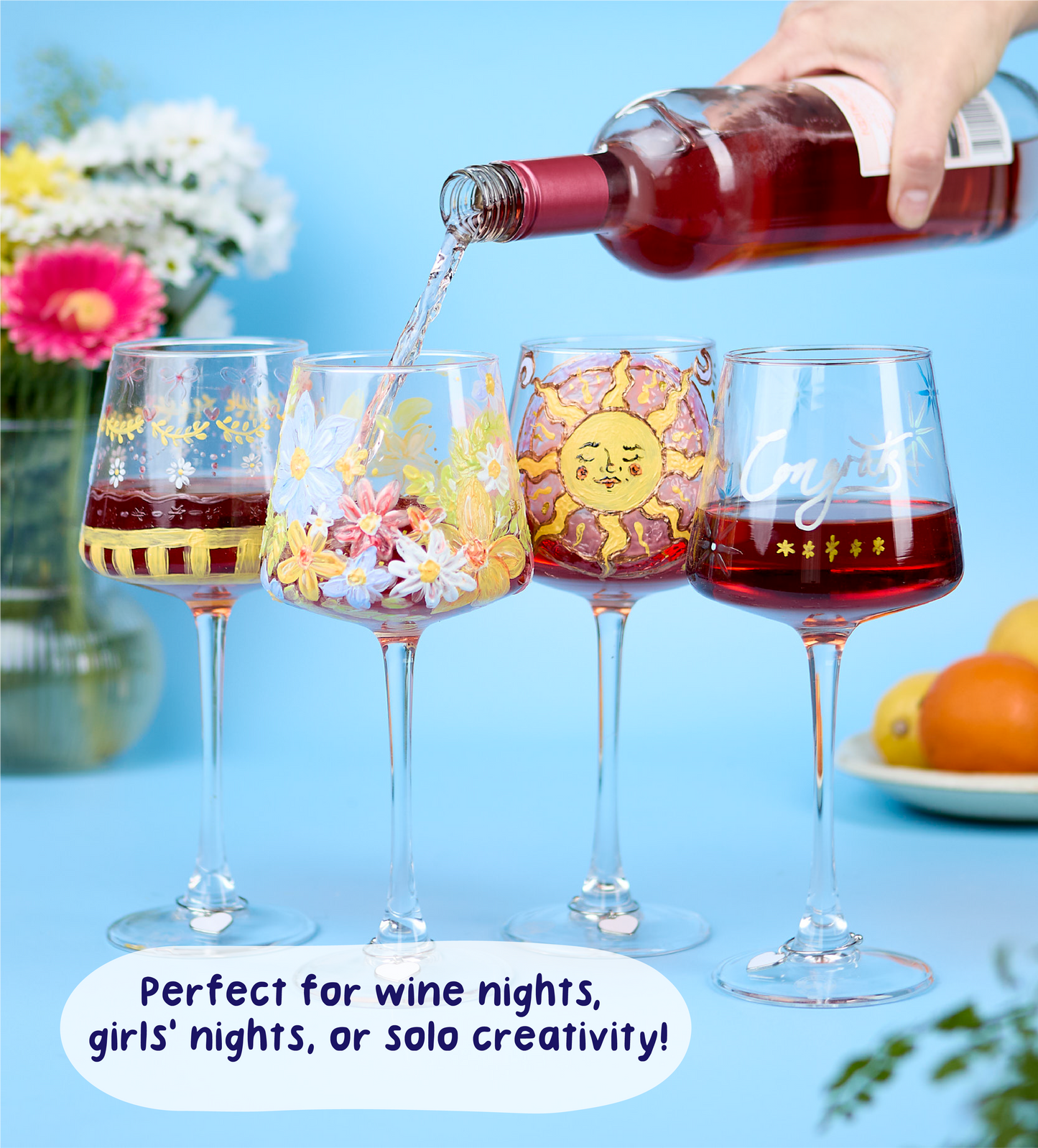 Paint-a-Wine Glass