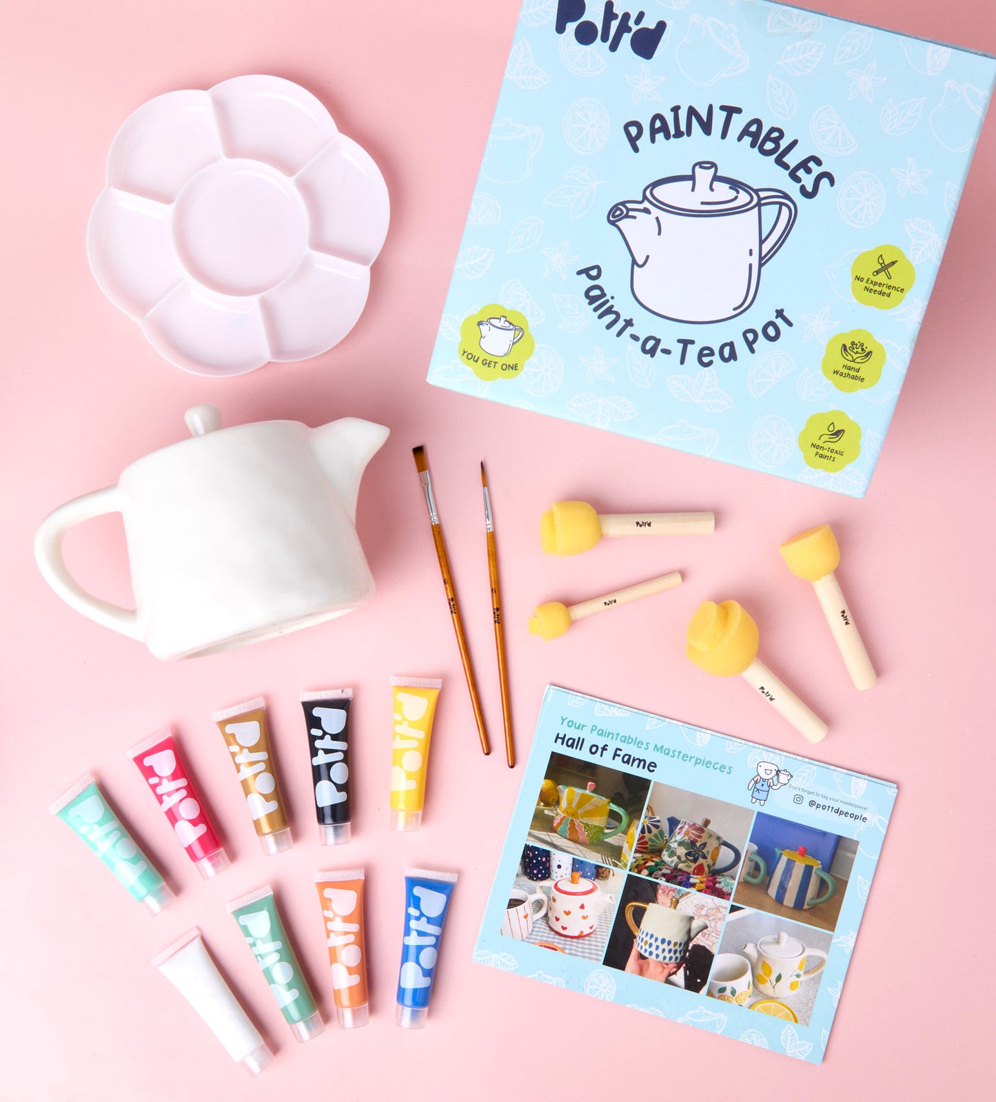 Just for Mum: Teapot Painting Kit