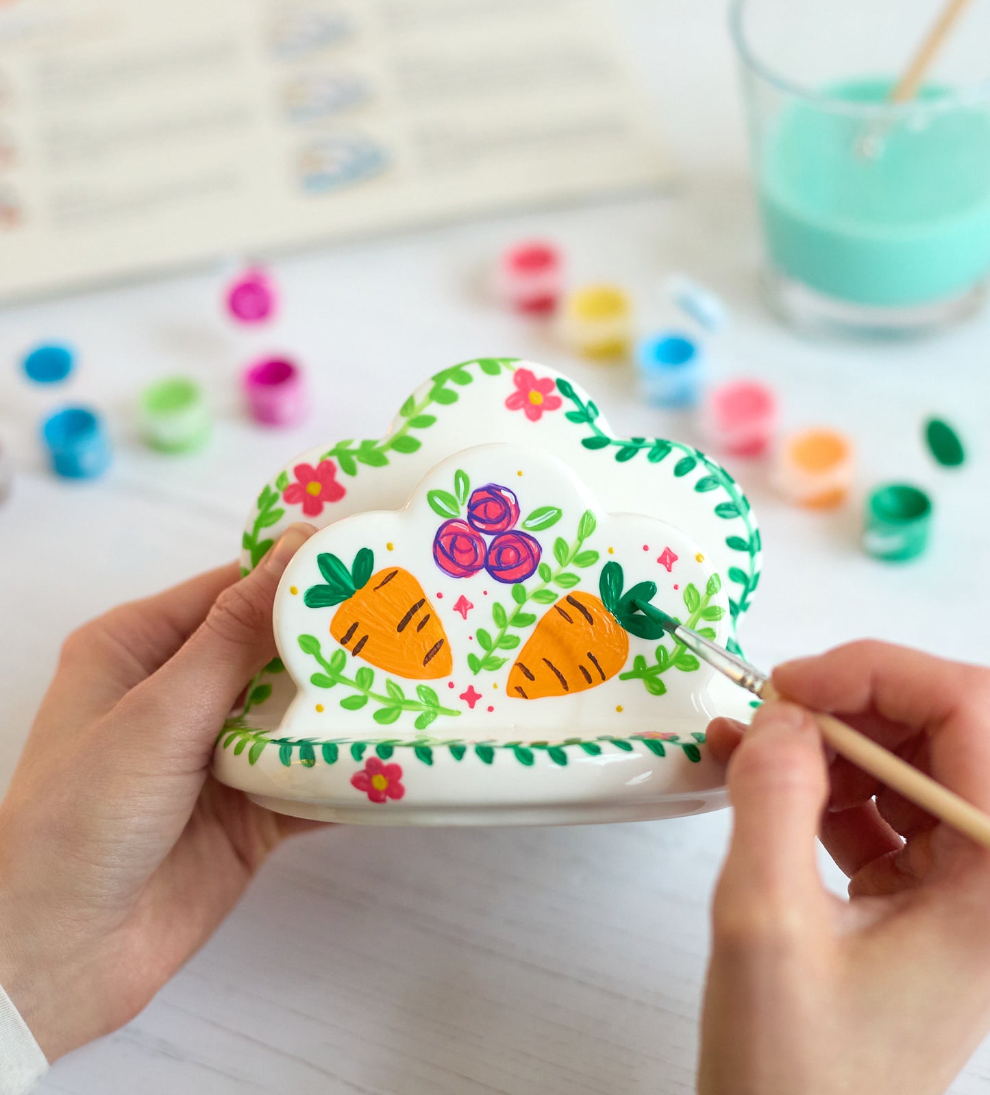 Paintables Mug, Vase & Breakfast Set Bundle