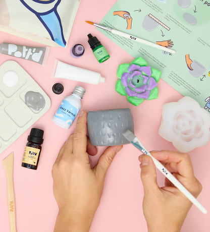 Cacti Creations Creative Candle & Clay Kit