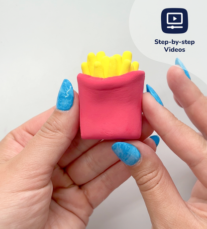 Tiny Yums: Burger & Chips